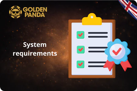 System requirements Golden panda